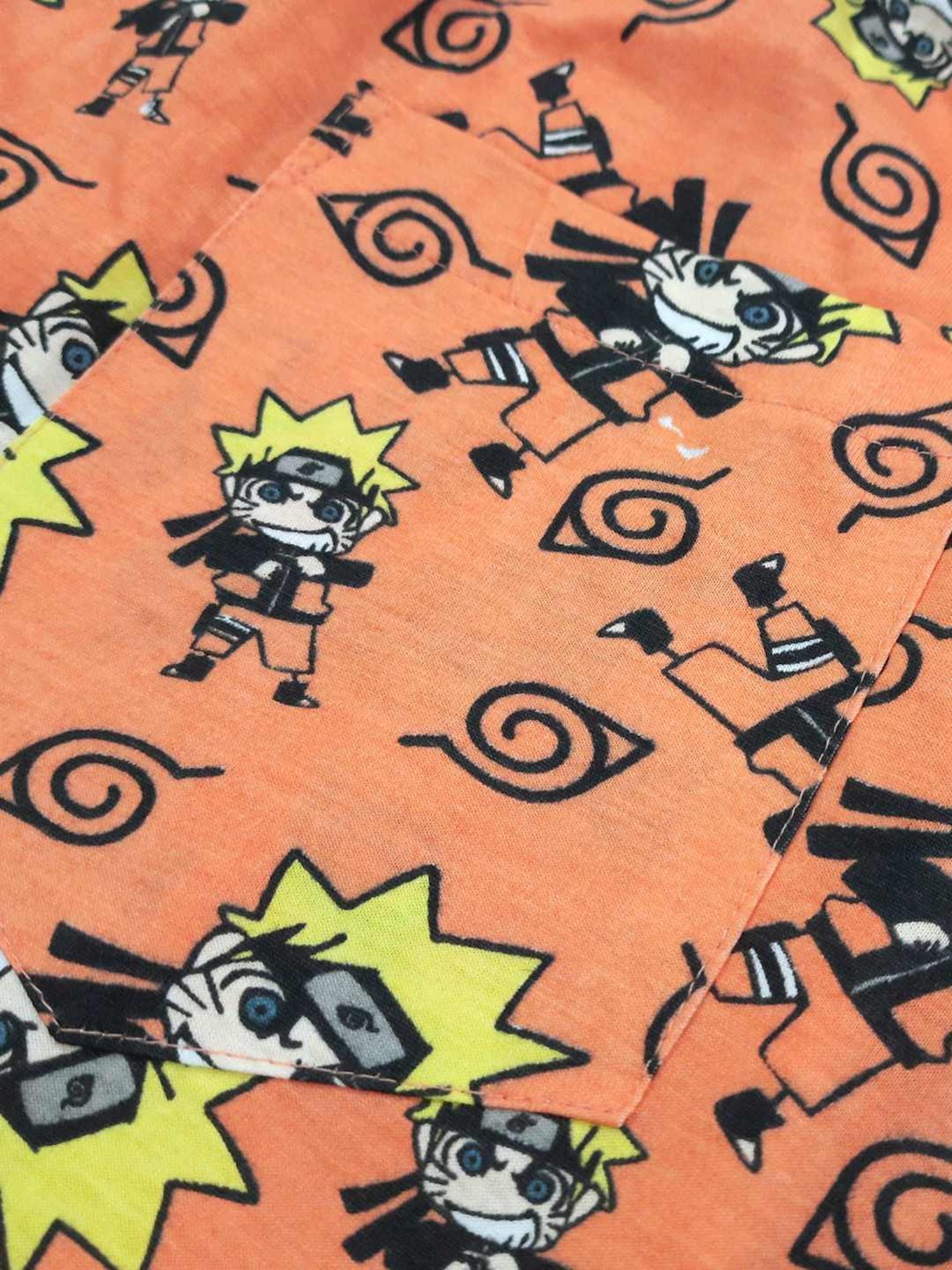 Free Authority Orange Cotton Regular Fit Naruto Printed Boxers