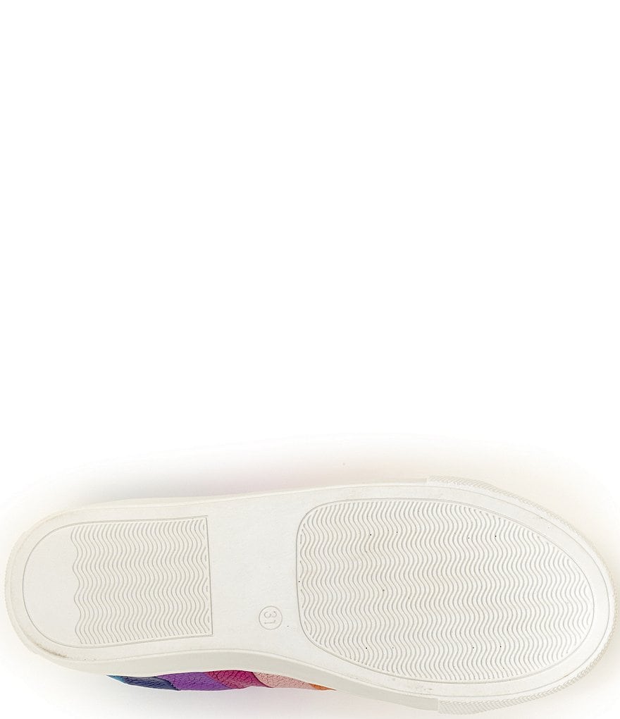 Kurt Geiger London Girls' Mini Lane Rainbow Stripe Sneakers (Youth)