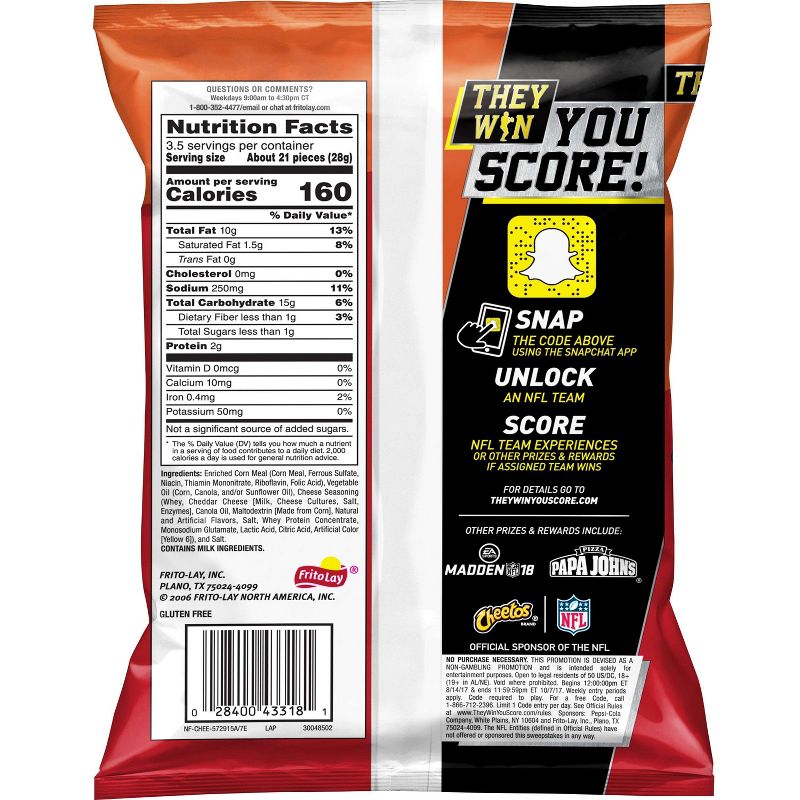 Cheetos Crunchy Cheese Flavored Snacks - 3.5oz