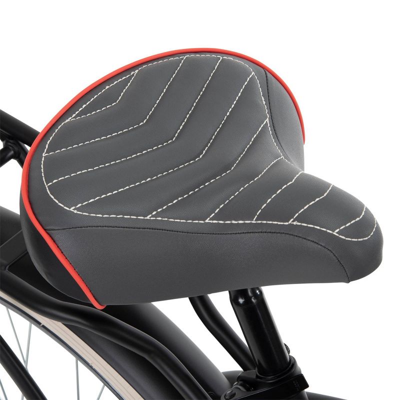 Huffy Men's Deluxe 26" Cruiser Bike - Matte Black