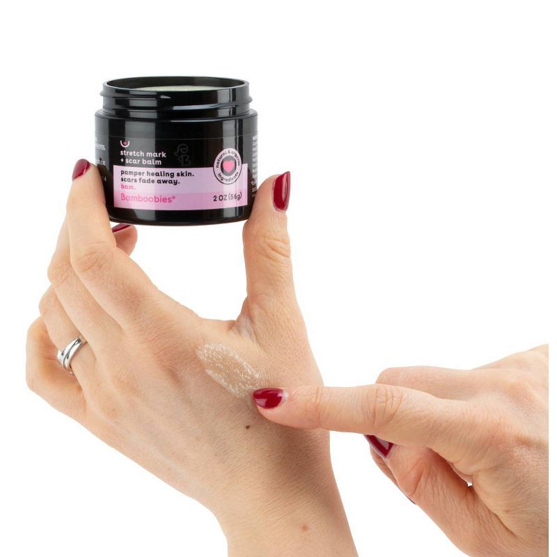 Bamboobies Stretch Mark + Scar Balm Cream - 2oz