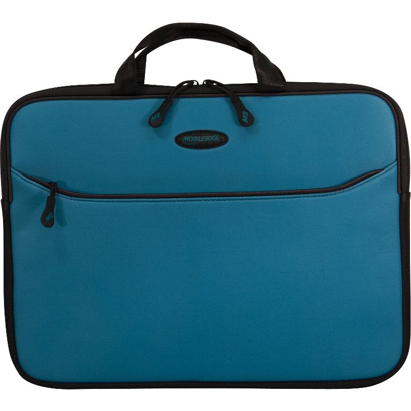 Mobile Edge SlipSuit Carrying Case (Sleeve) for 14" Notebook - Teal - Ethylene Vinyl Acetate (EVA) - Handle