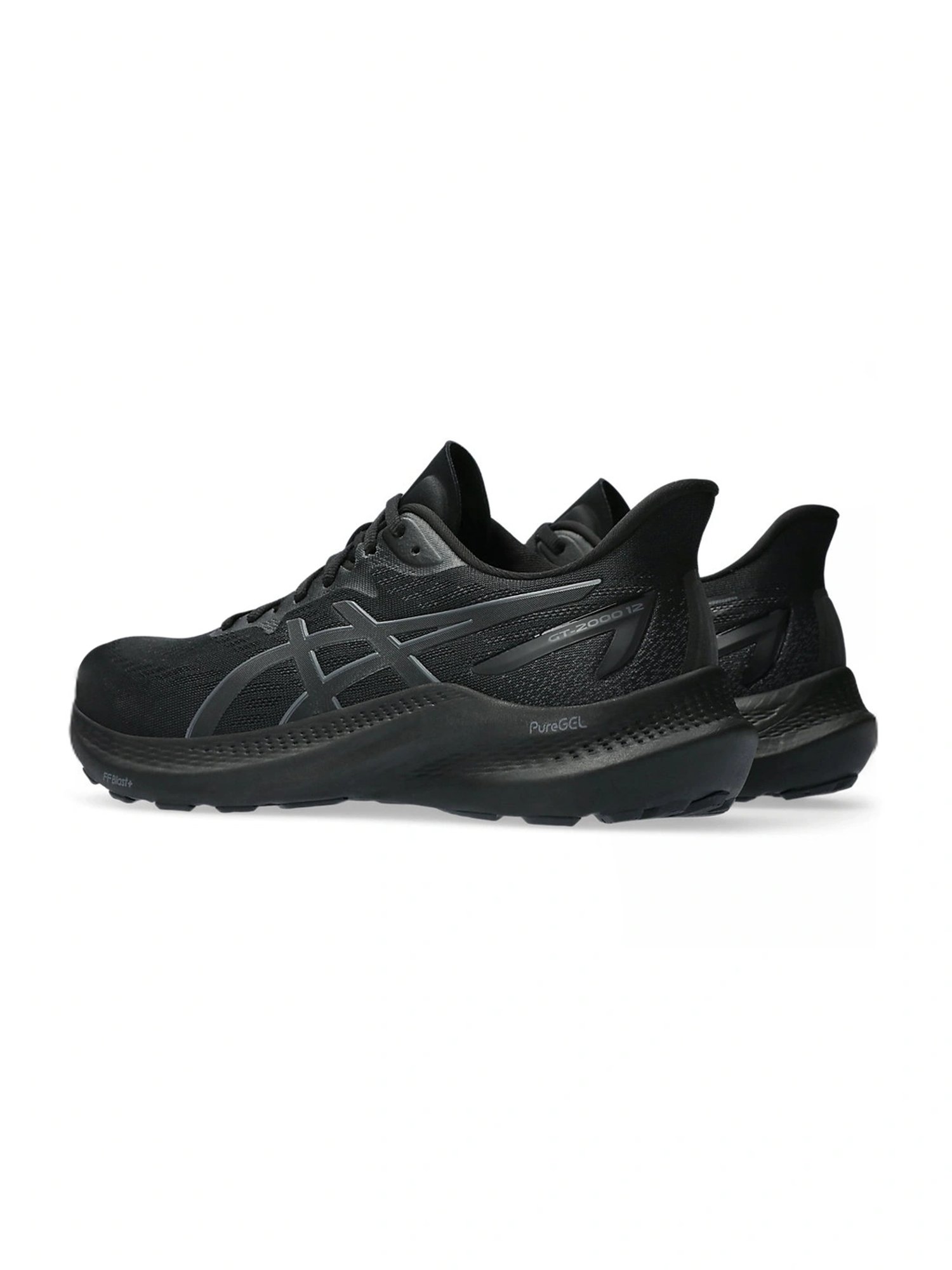 Asics Men's GT-2000 12 Black Running Shoes