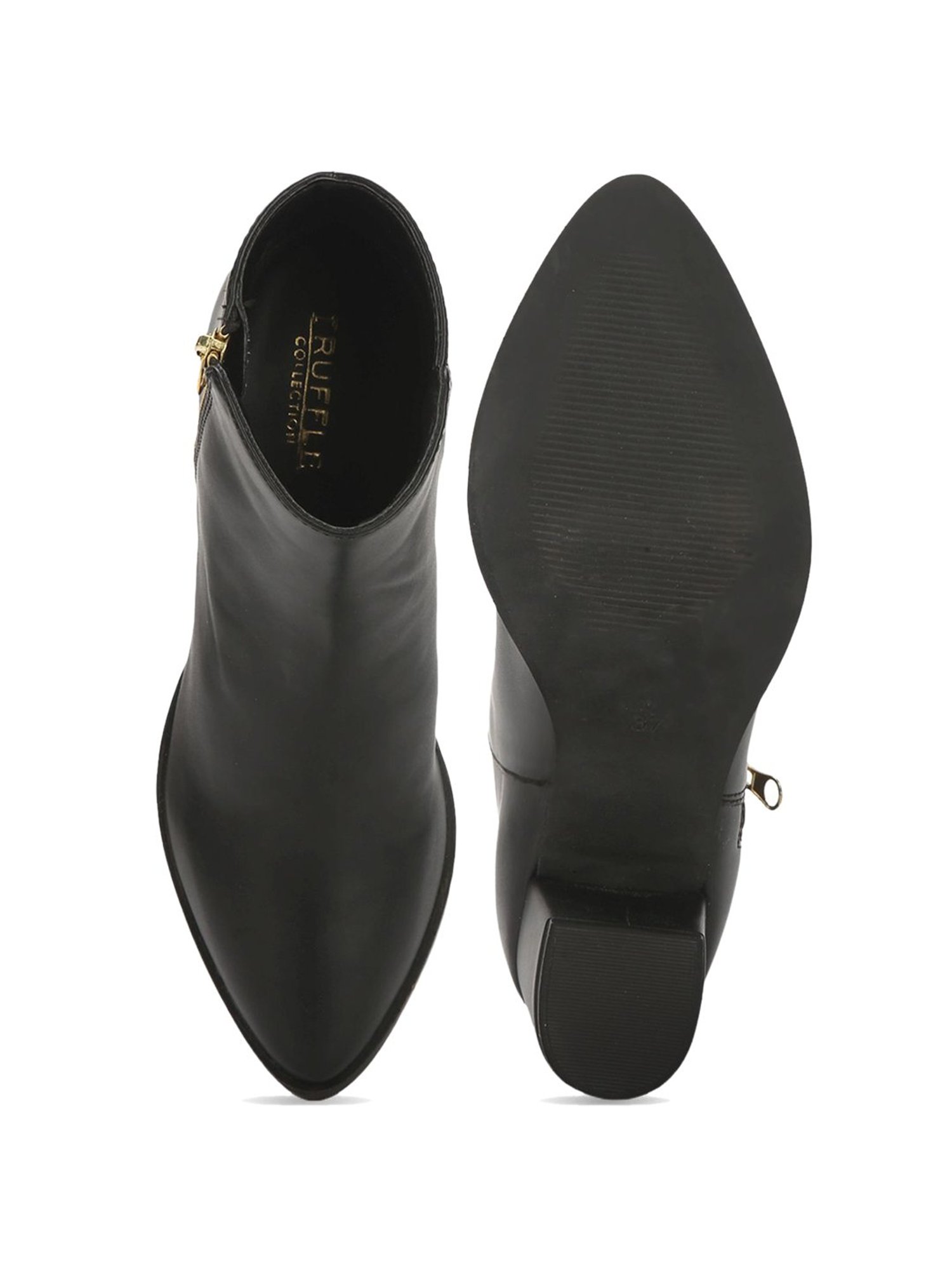 Truffle Collection Women's Black Casual Booties