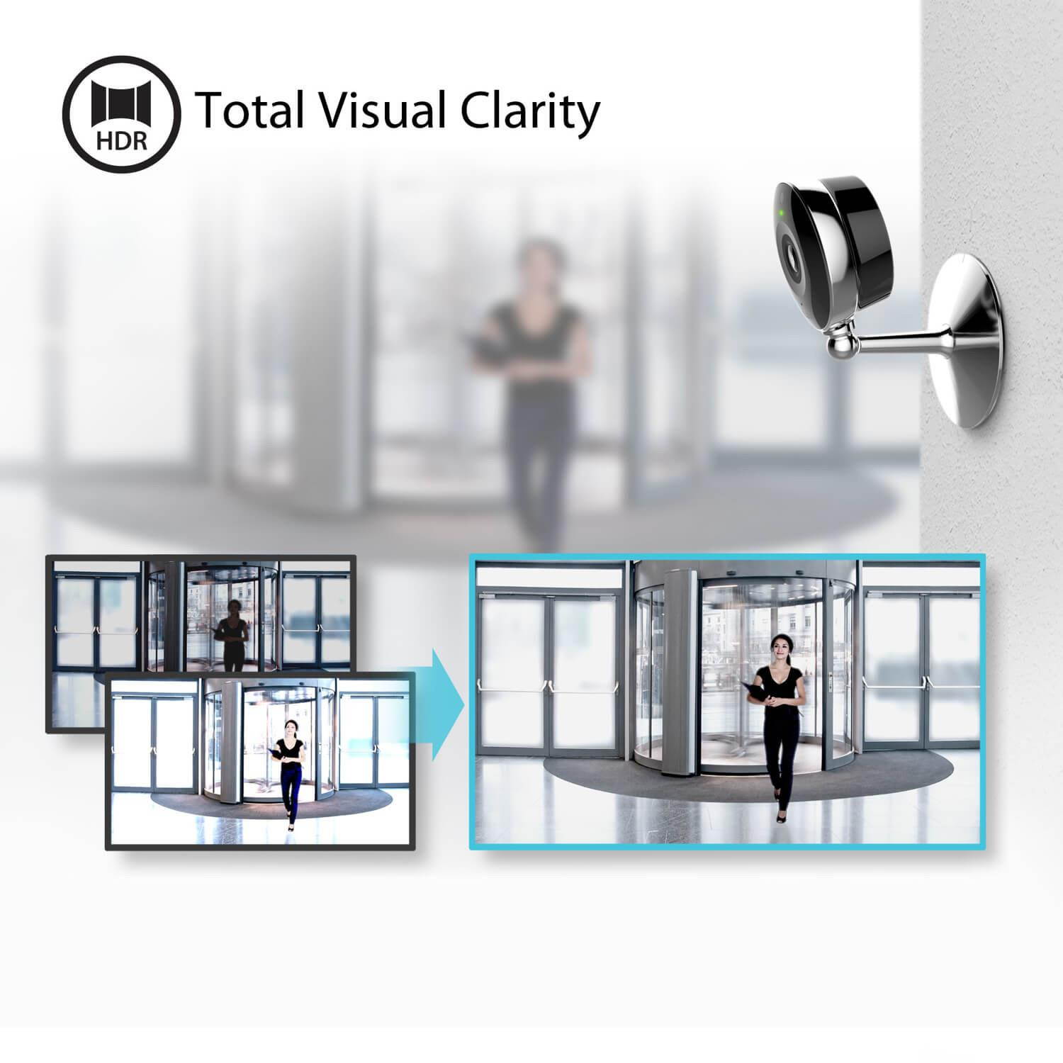 iLuv mySight2K Wi-Fi Cloud-Based 2K HD Video Camera