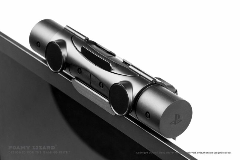 Privacy Shield for Playstation 4 Camera v2.0 by Foamy Lizard Protective Concealing Lens Cover for 2016 PS4 Console Camera 2.0 Sensor (NOT Compatible with Old Rectangular Camera, Camera NOT Included)