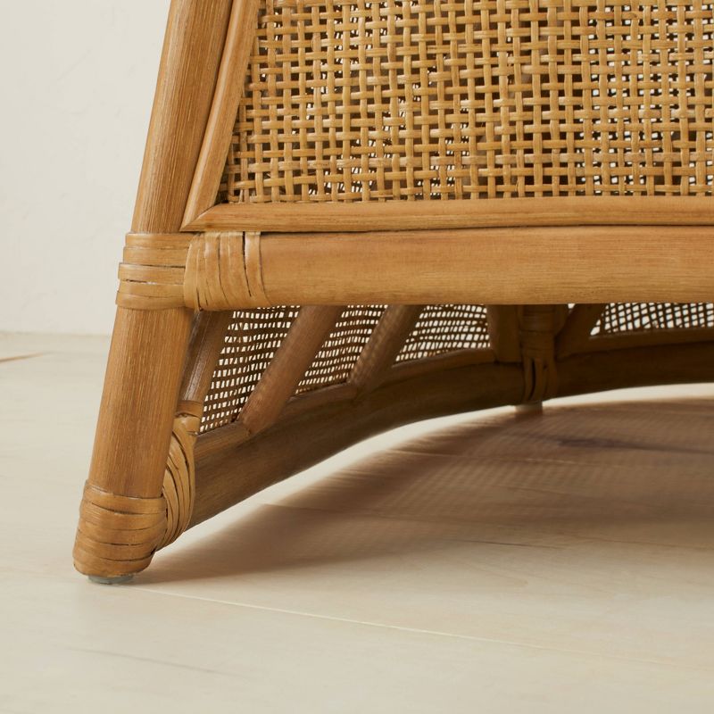 Selma Wicker Barrel Chair with Cushion Ivory - Opalhouse™ designed with Jungalow™