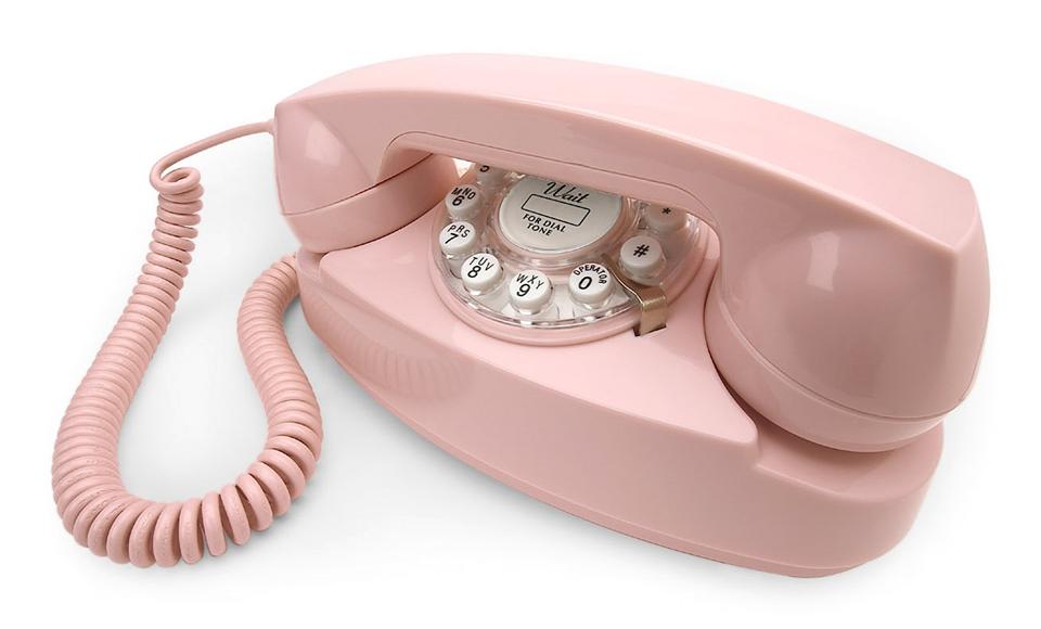 Princess Phone - by Crosley