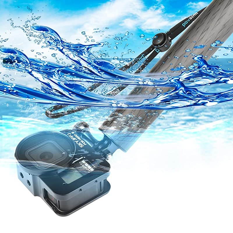 GearCompatible Hero8 Aluminum Case with Circular Lens Ring52mm UV FilterPerfect Cold Shose for MountExpert Protective Aluminum Case for Easy to Reach All Buttons and Ports