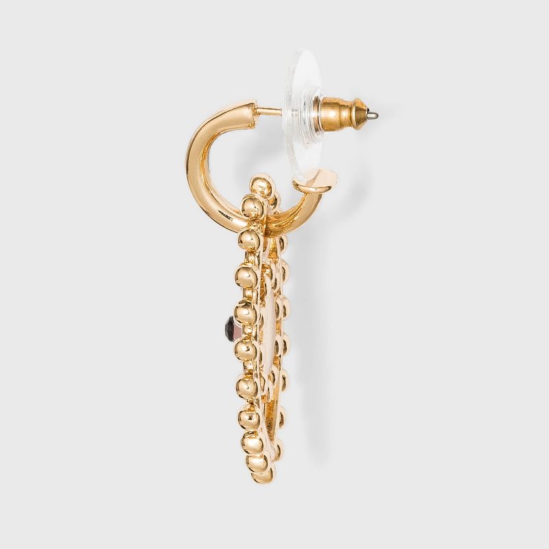 SUGARFIX by BaubleBar Evil Eye Drop Earrings - Gold