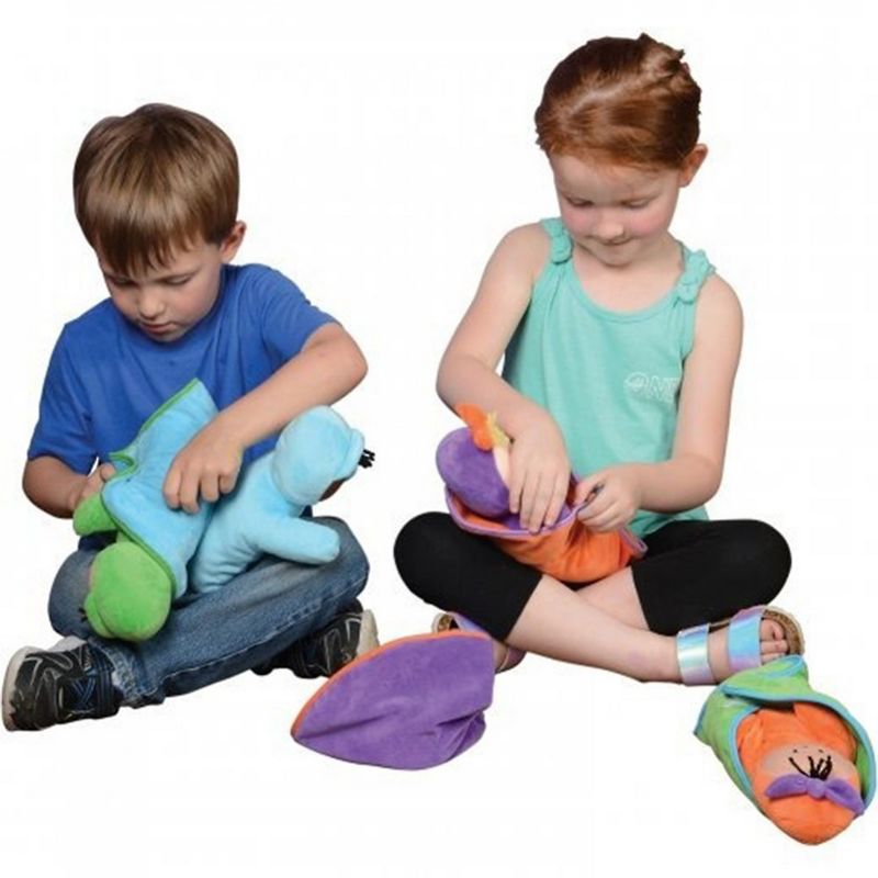 Marvel Education Company Soft Swaddle Babies - Set of 4