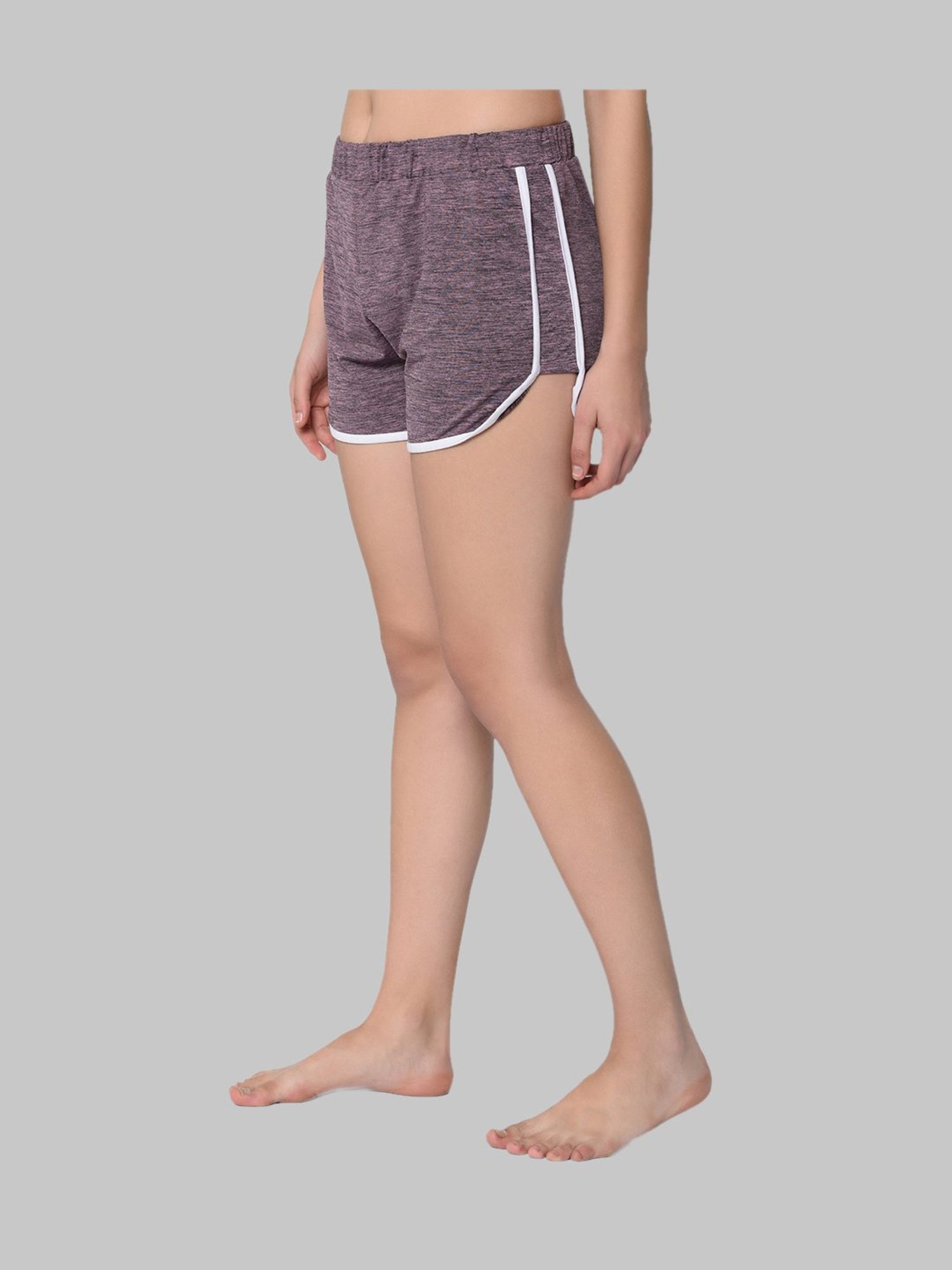 Da Intimo Magenta Textured Shorts