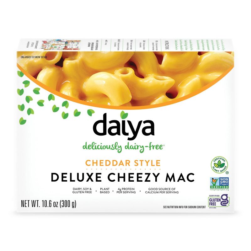 Daiya Dairy-Free Deluxe Cheddar Style Cheezy Mac - 10.6oz