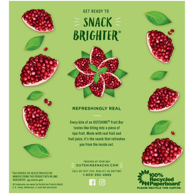 Outshine Pomegranate Frozen Fruit Bars - 6ct/14.7oz