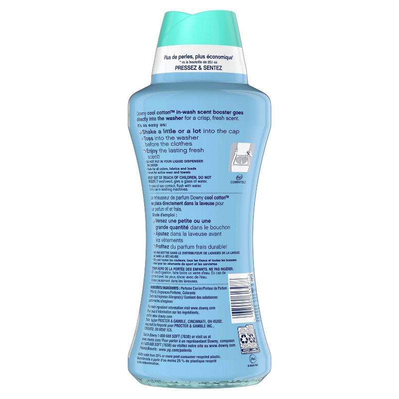 Downy Cool Cotton Scented Booster Beads - 14.8oz