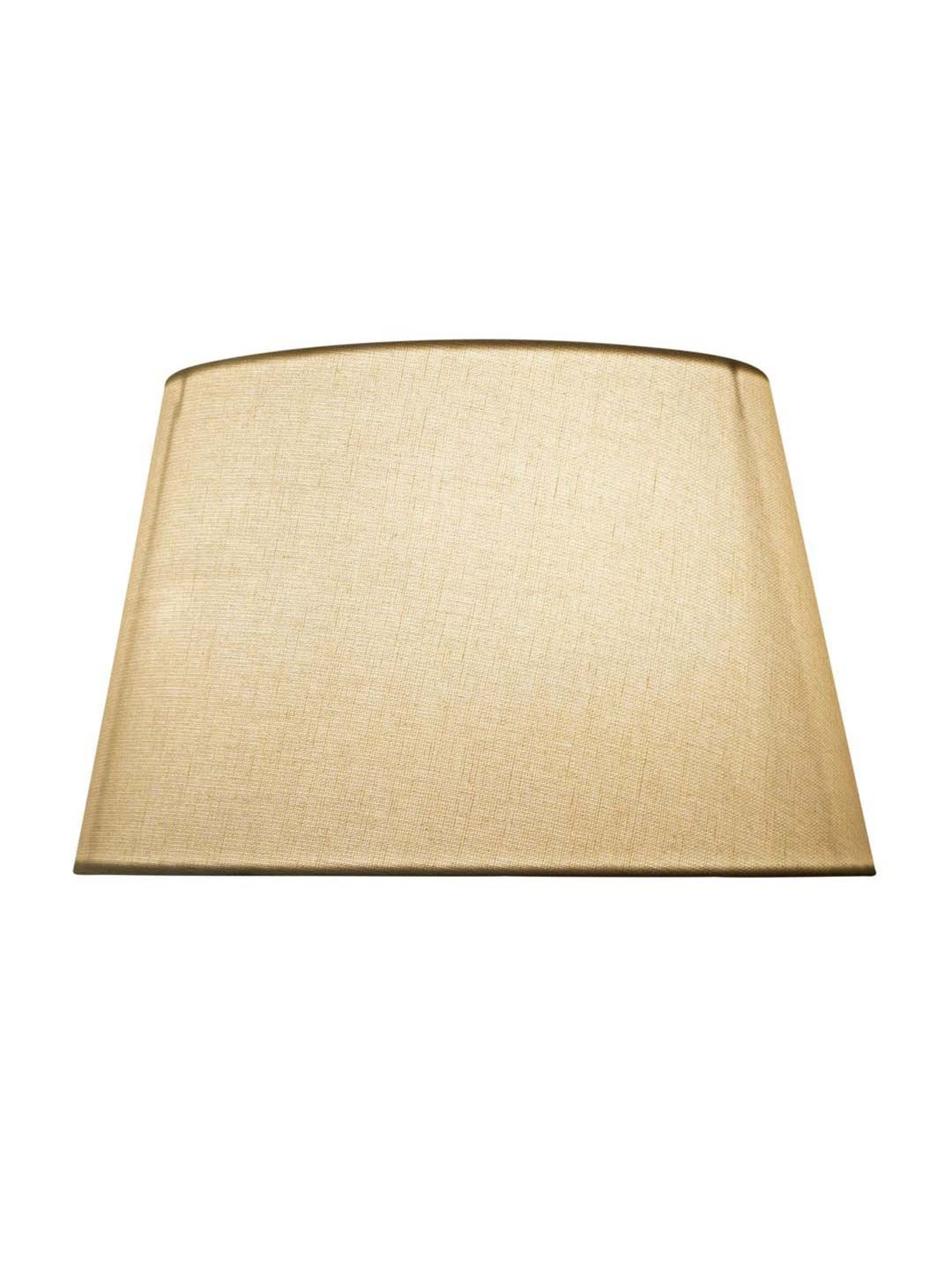 Kapoor E Illuminations Off White Silk Stitched Rim Drum Shade