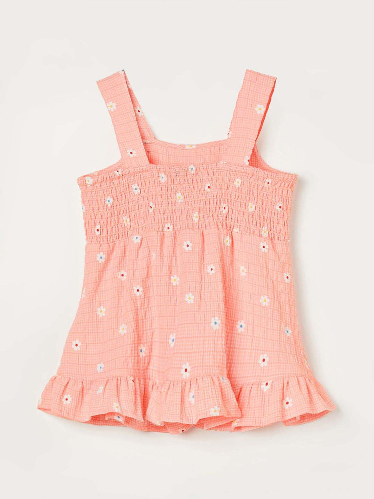 Juniors by Lifestyle Kids Peach Cotton Printed Top