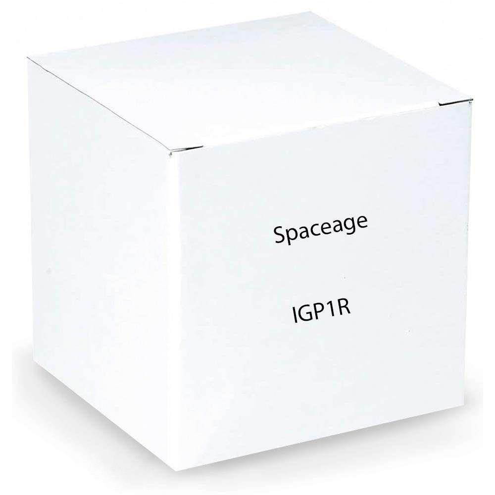 IGP1R SPACEAGE 1 GANG PLATE RED