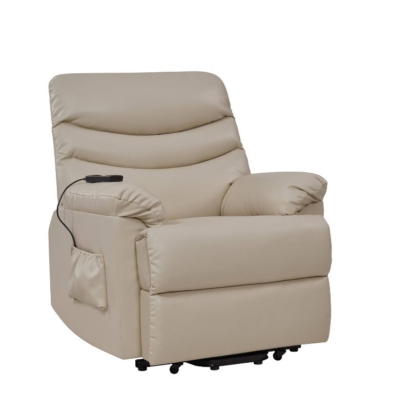 Wall Hugger Power Recline and Lift Chair Cream - ProLounger