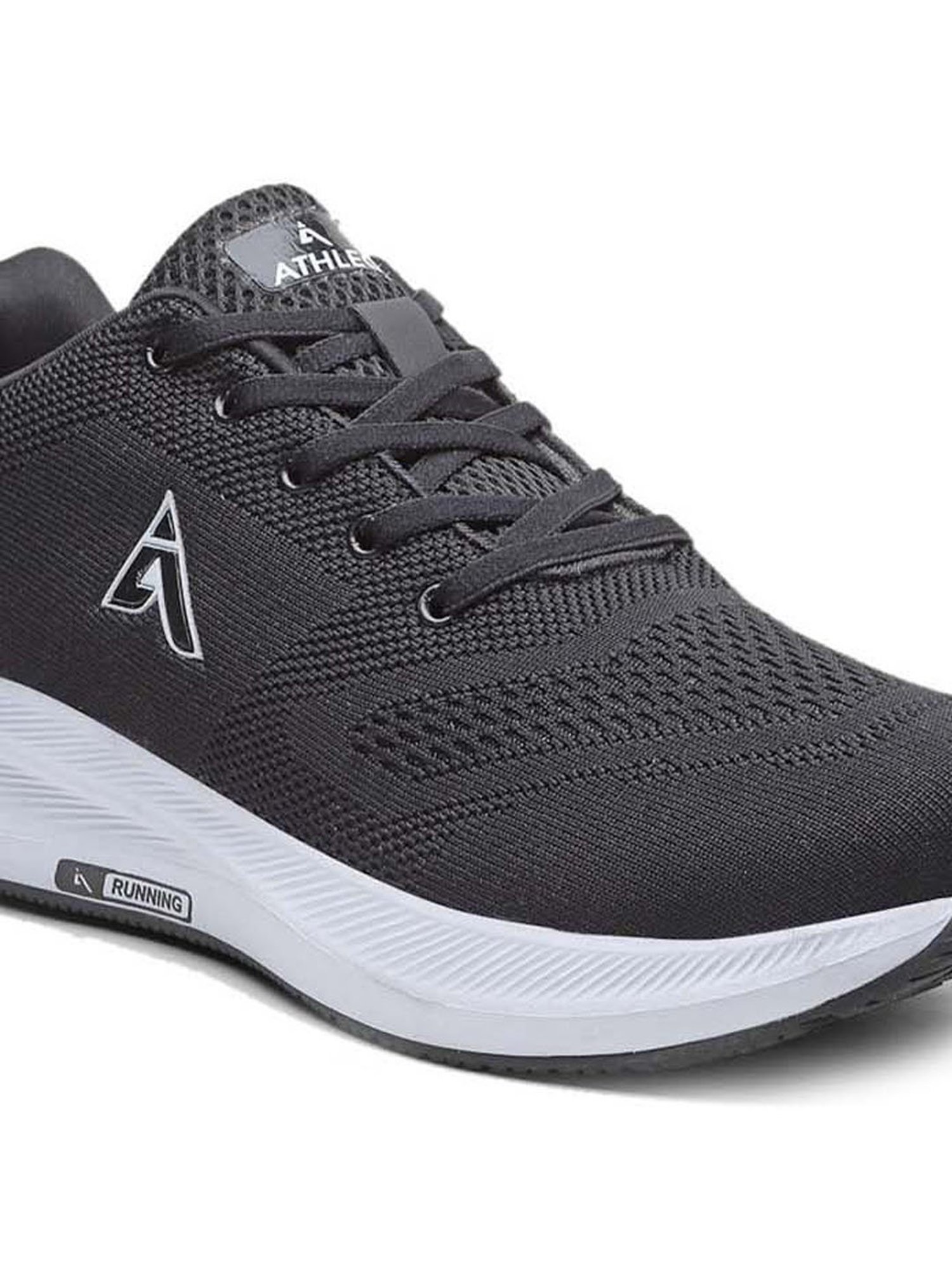 Action Men's Black Running Shoes