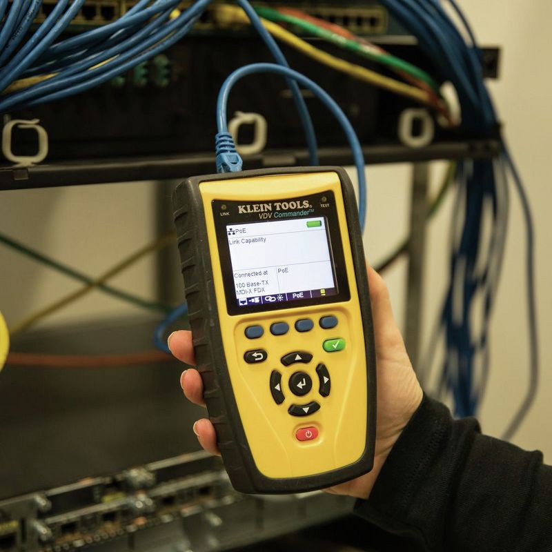 Klein Tools VDV501-829 Commander VDV Cable Tester and Test-n-Map Remote Kit