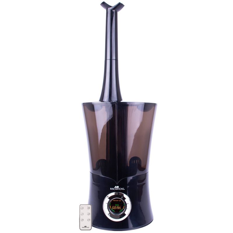 Air Innovations 2.15 Gal Ultrasonic Cool Mist Humidifier with Aroma Tray Black