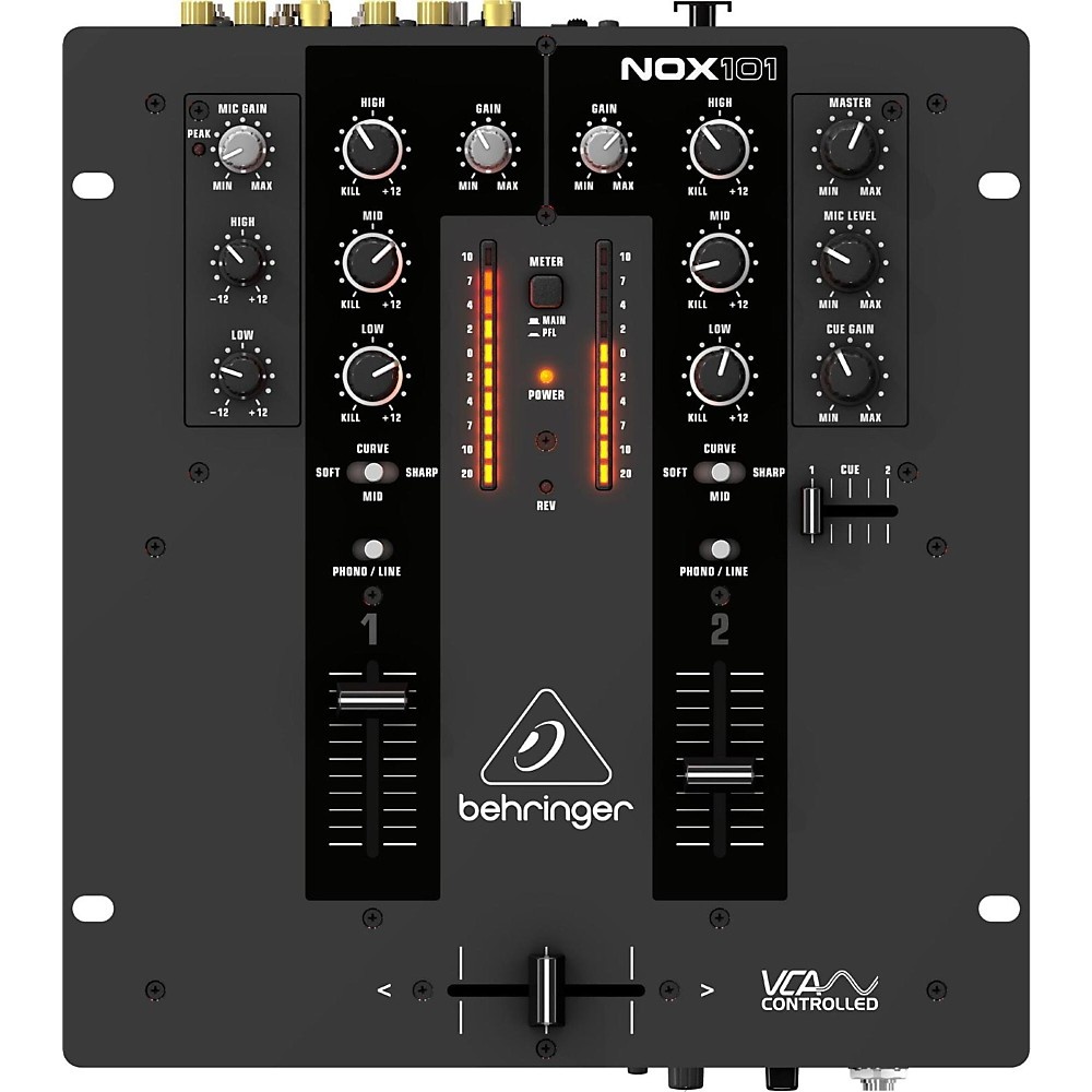 Behringer NOX101 Premium 2-Channel DJ Mixer