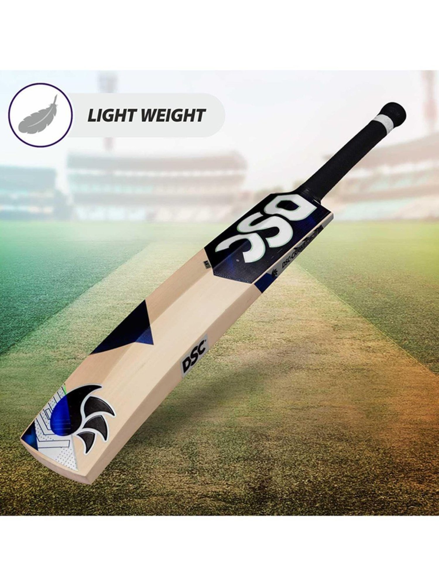 DSC BLAK 350 English Willow Cricket Bat Size - Mens