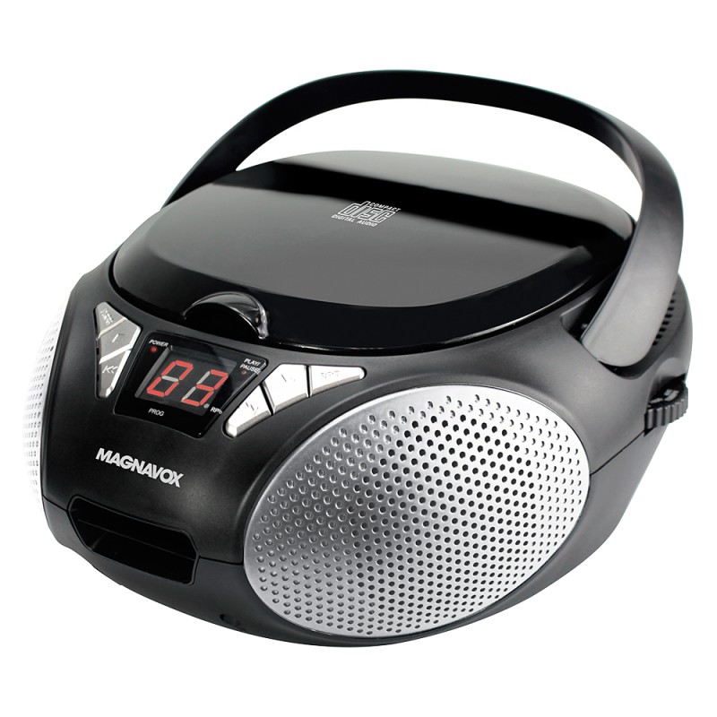 Magnavox CD Boombox with AM/FM Stereo Radio in Black (MD6924)