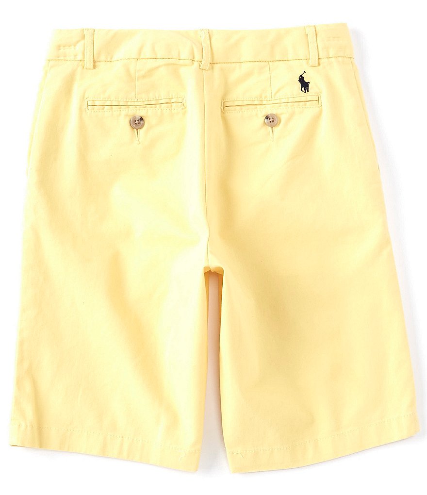 Polo Ralph Lauren Big Boys 8-20 Stretch Chino Flat-Front Shorts