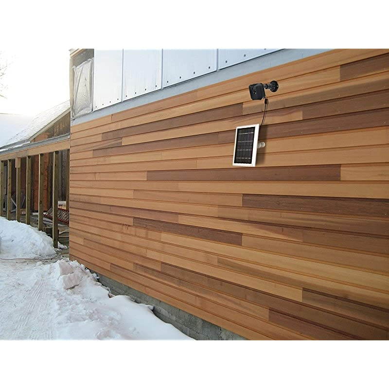 Solar Panel with Internal Battery Compatible with Blink Outdoor & Blink XT2/XT Camera (2-Pack, White)