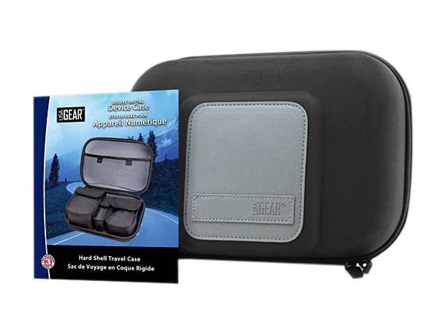 Universal Travel Case for 5 Inch Garmin nuvi GPS & Accessories by USA Gear - Works With Garmin nuvi 68LMT, nuvi 58, nuvicam LMTHD and More GPS Units, Chargers, Adapters and Memory Cards