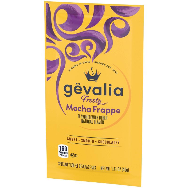 Gevalia Mocha Frappe Medium Roast Coffee Mix - 8ct