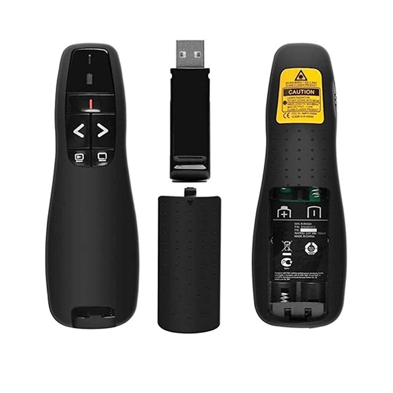 MicV01 Wireless Presenter Remote PPT clicker for School or Office Using Like Meeting Report Lecture and Presentation