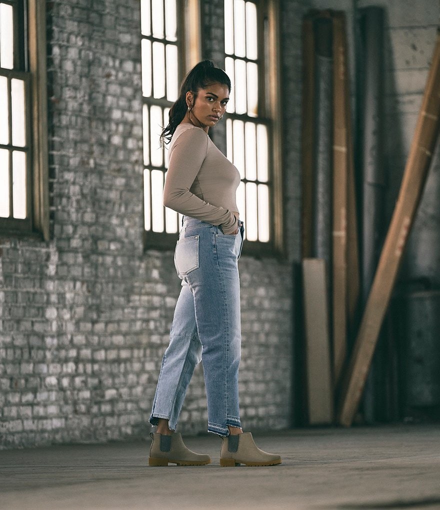 Sorel Emelie II Waterproof Suede Chelsea Booties