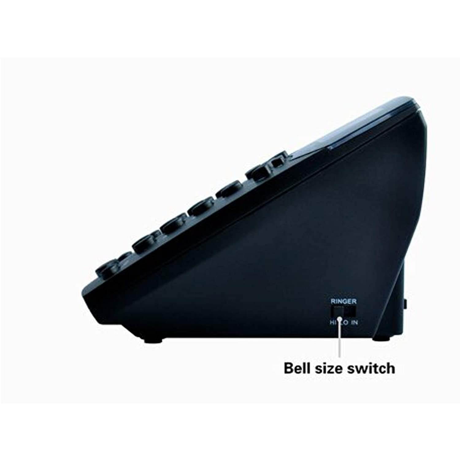 KerLiTar LK-P016B DialPad Telephone with Headset Call Center Corded Phone Tone Dial Key Pad with Caller ID Redial(Black)