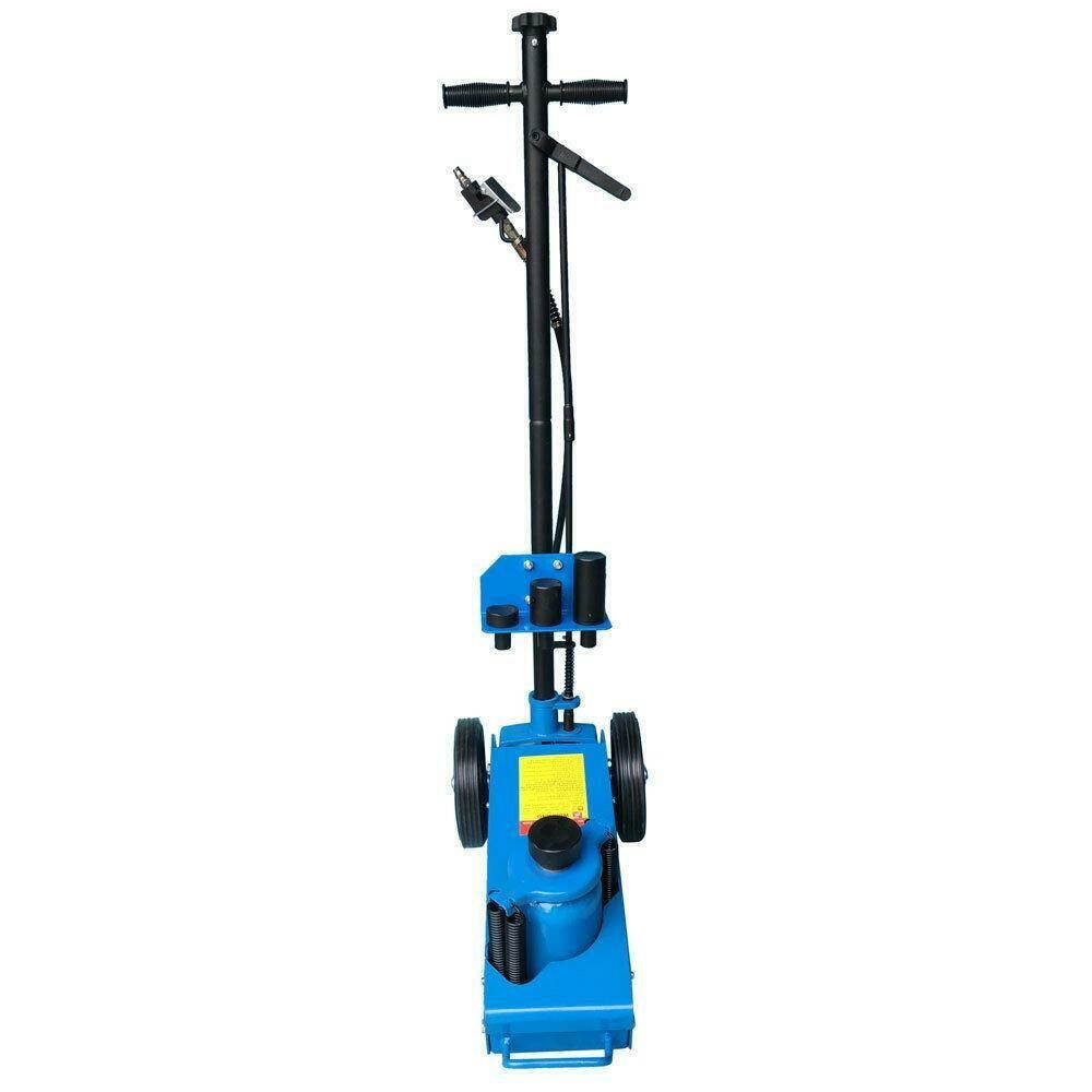 22 Ton Heavy Duty Air Hydraulic Floor Jack Truck Car Lift Repair Stand Tool Blue