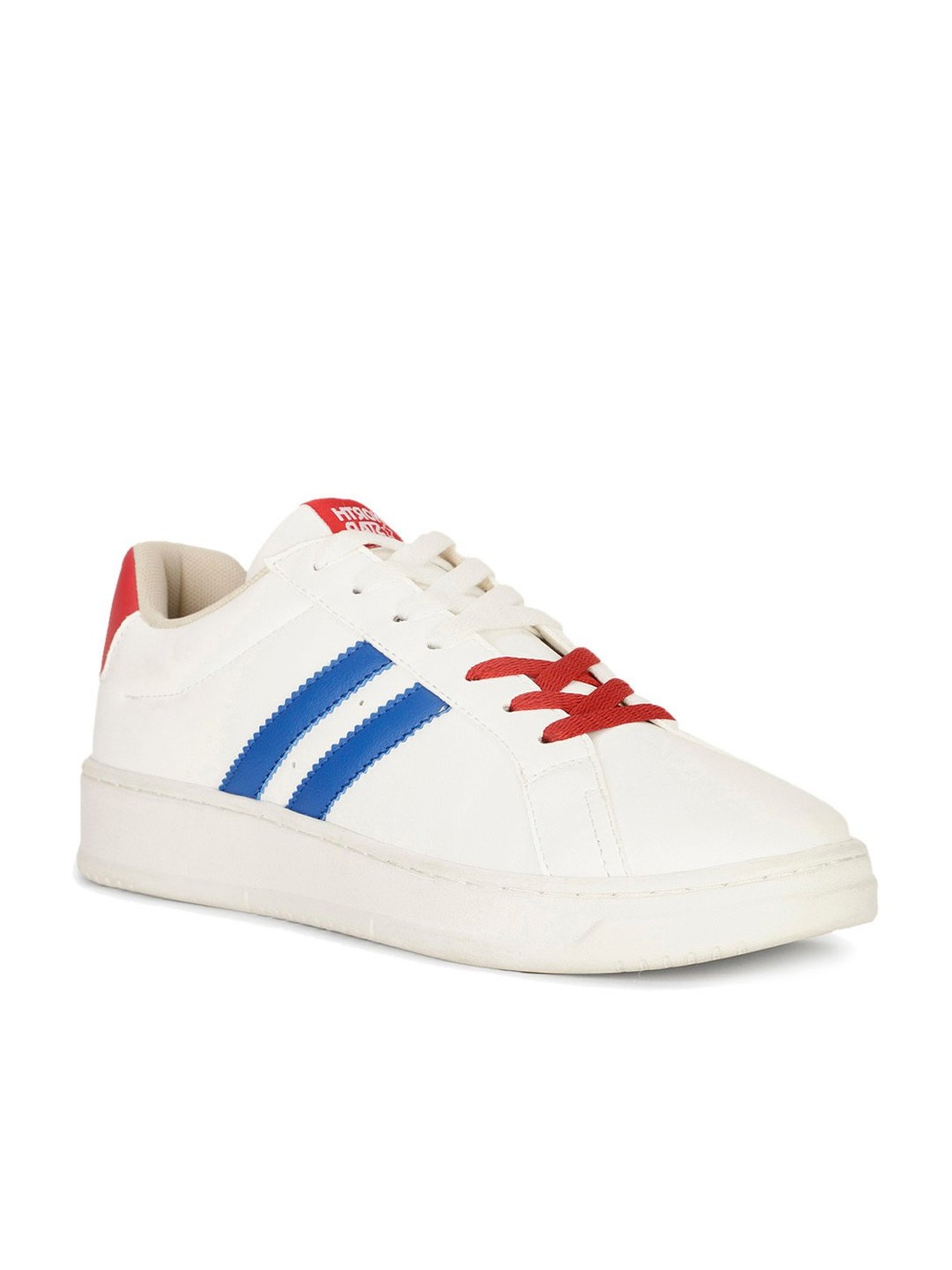 North Star by Bata Men's White Casual Sneakers