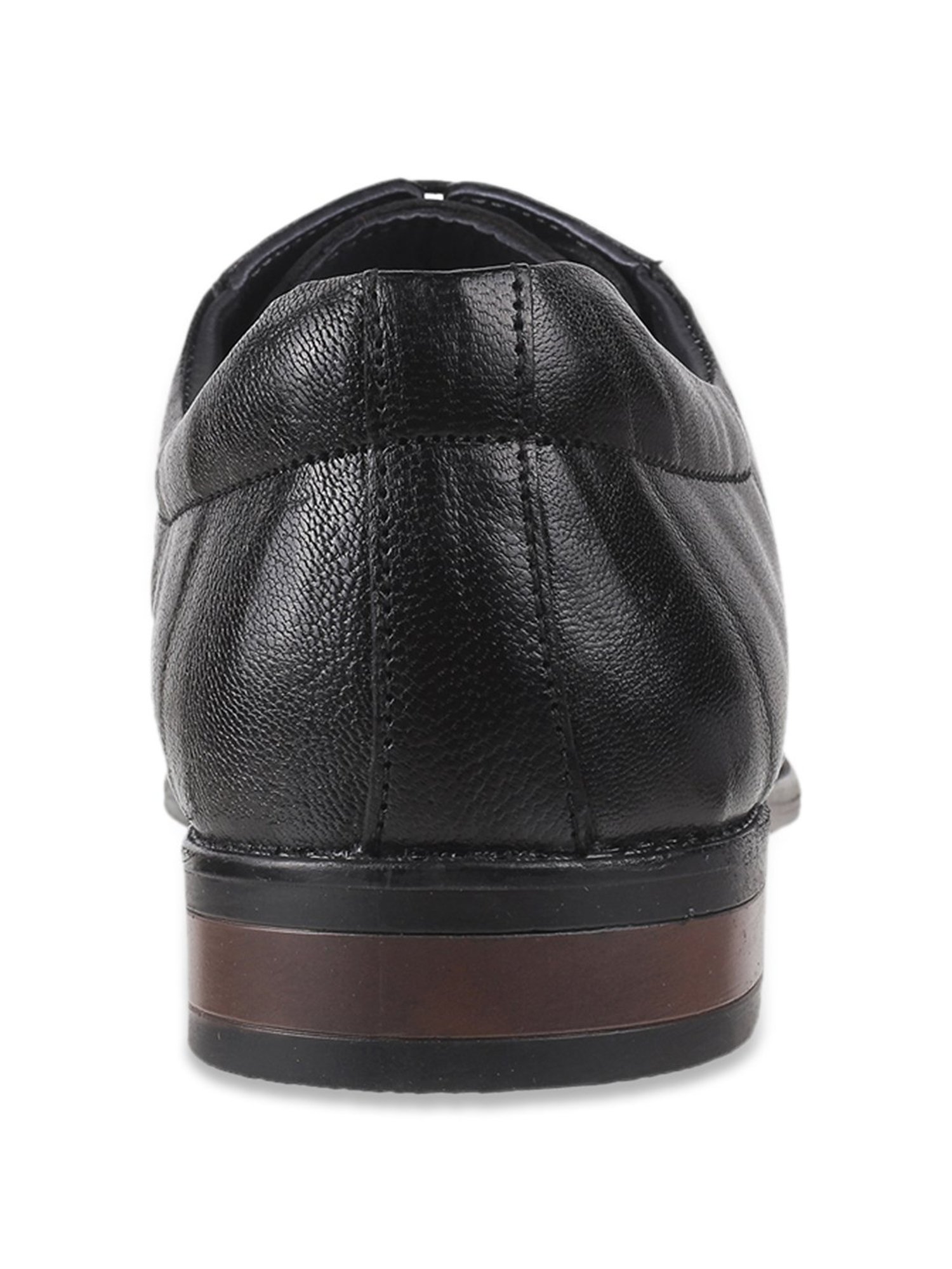 Mochi Men's Black Shoe Lace-up