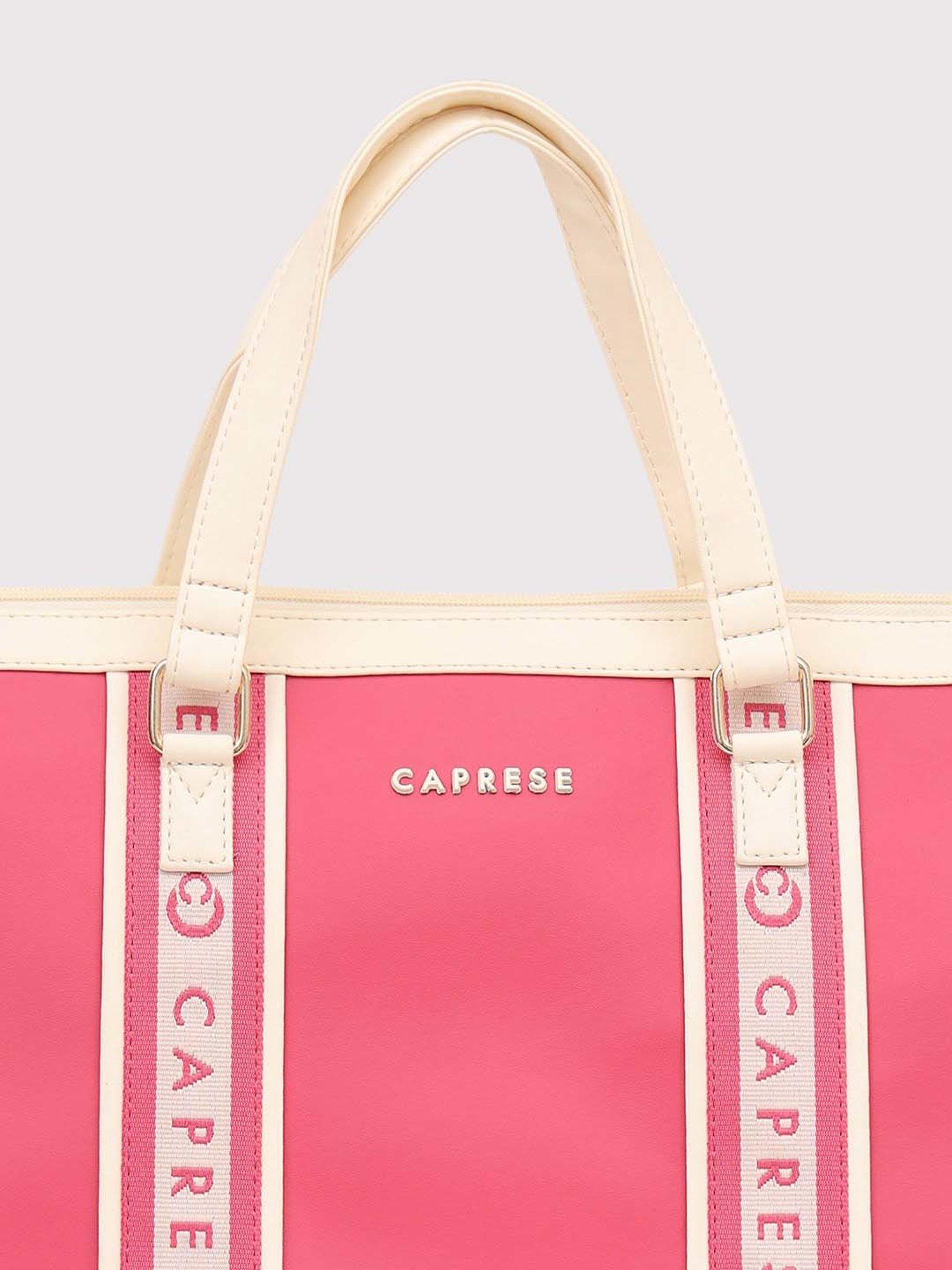 Caprese Trinity Laptop Bag Large Fuchsia Women Handbag | Office Handbag | The Kiara Collection