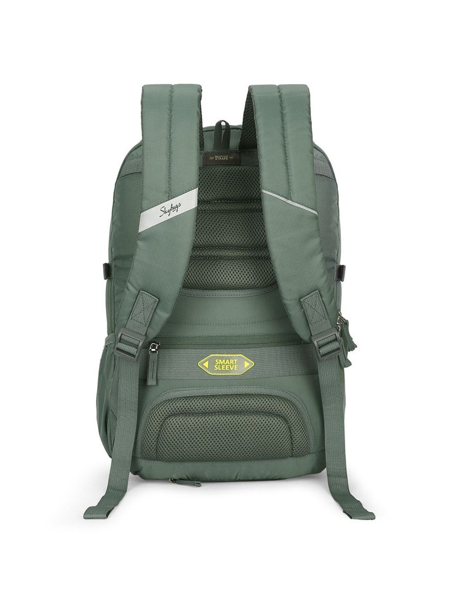 Skybags Protech Green Polyester Printed Laptop Backpack - 25 Ltrs