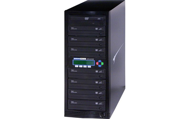 Kanguru 1-to-7, 24x DVD Duplicator - Standalone - DVD-ROM, DVD-Writer - 24x DVD-R, 24x DVD R, 52x CD-R, 12x DVD R, 12x DVD-R