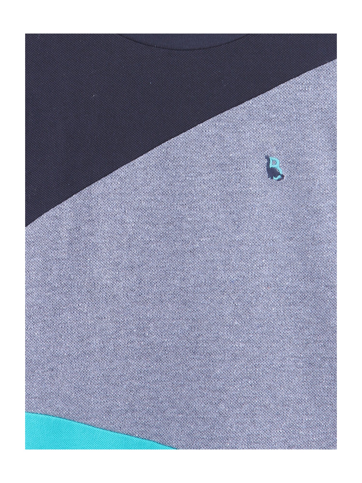 Beebay Kids Multicolor Cotton Color Block Pattern T-Shirt