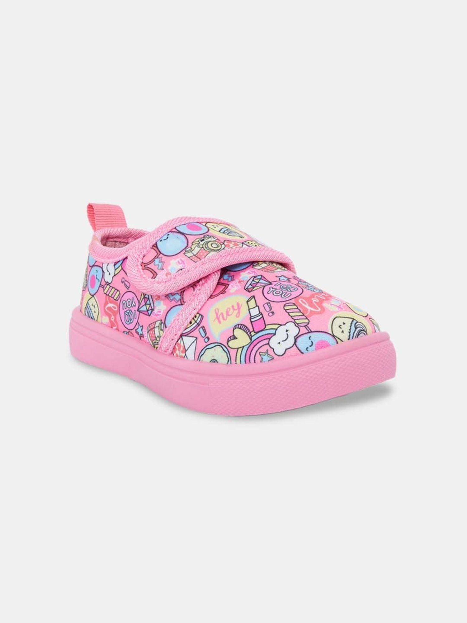 Pantaloons Baby Pink Velcro Shoes