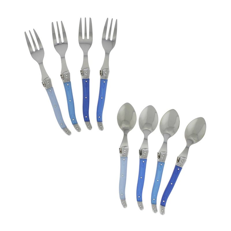 Gourmet Settings 20pc Twist Flatware Set