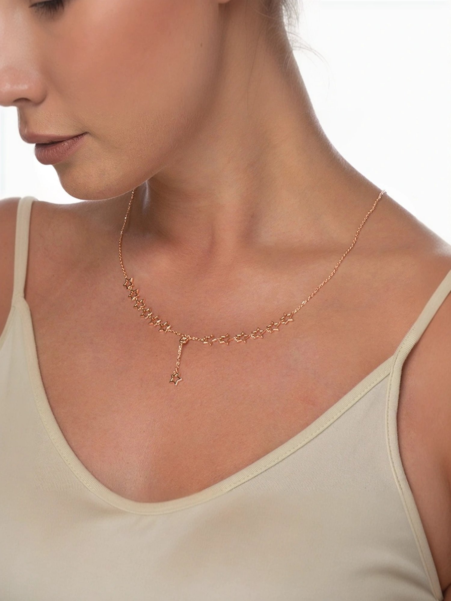 GIVA 92.5 Sterling Silver Double Infinity Love Necklace for Women