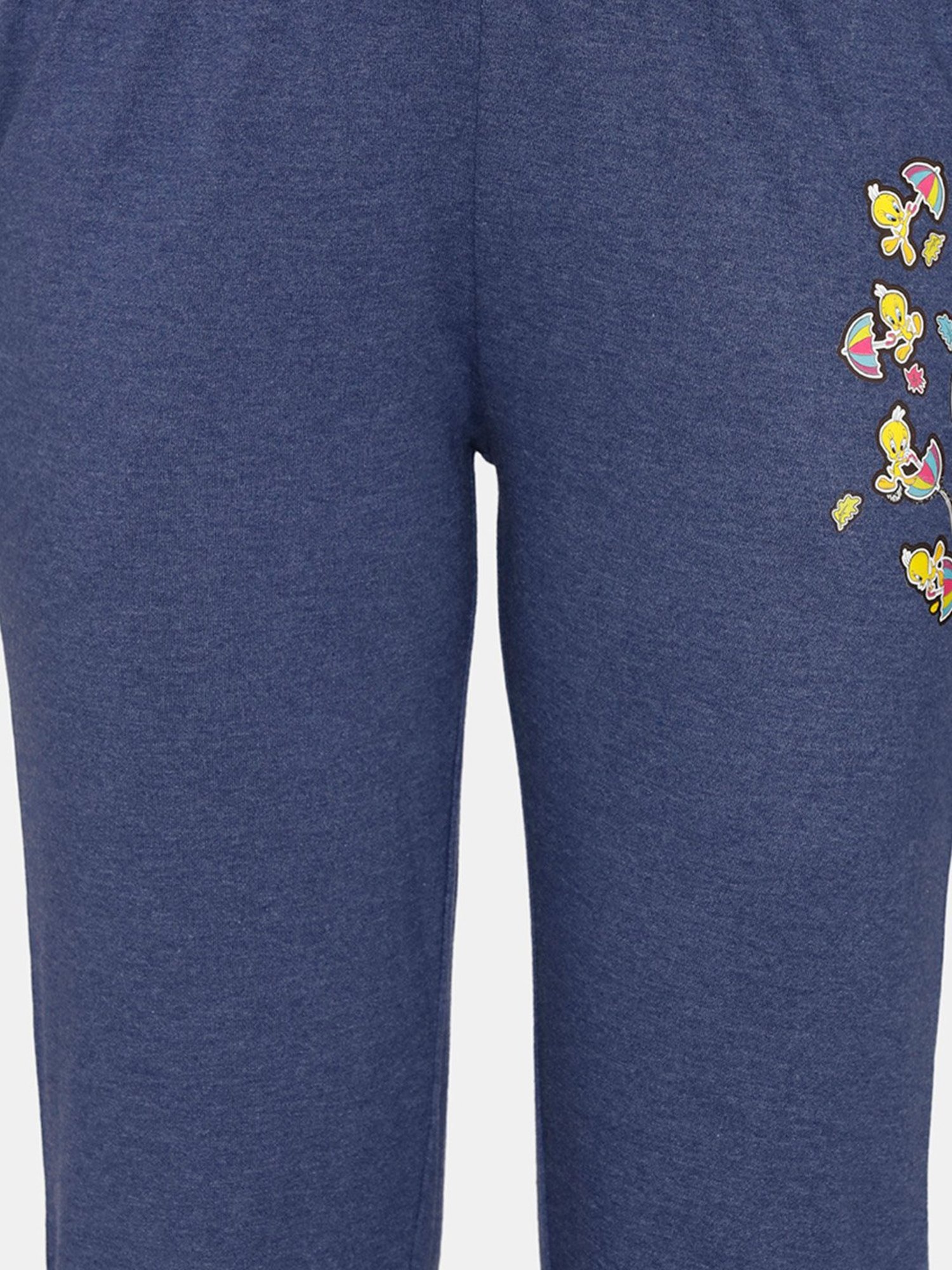 Zivame Blue Printed Pyjamas