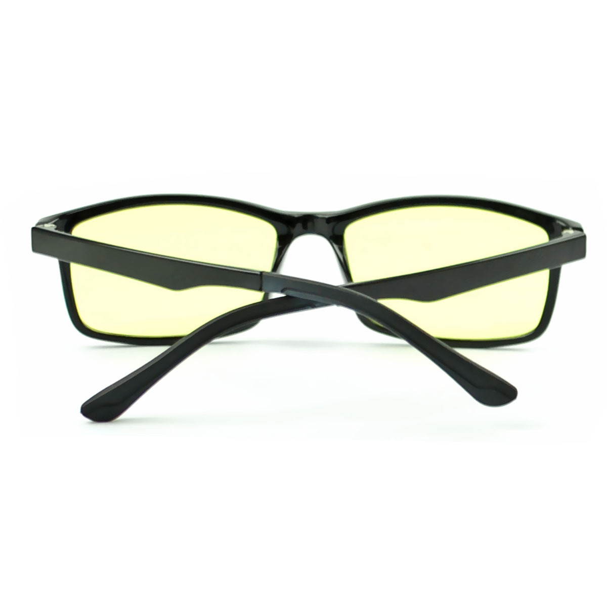 Aigrous Blue Light Blocking Glasses Amber Tint Anti Glare UV Digital Eyestrain, Unisex (Men/Women)