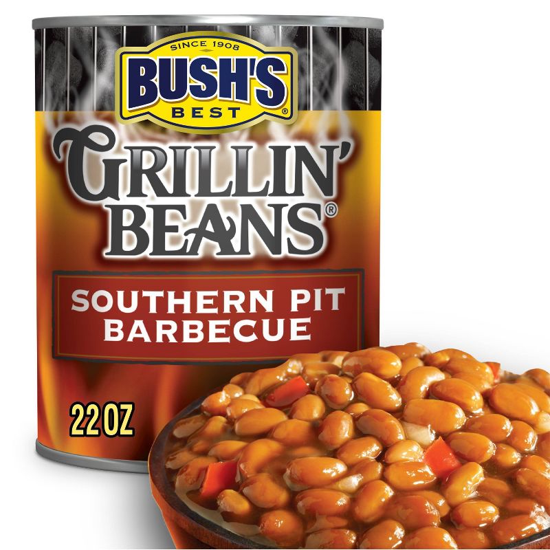 Bush's Southern Pit Barbecue Grillin' Beans - 22oz
