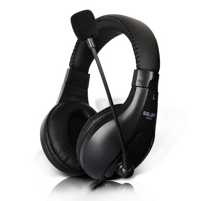 3.5MM wired gaming headset, stereo noise canceling headset with boom microphone and volume control, suitable for PC, laptop, tablet, mobile phone